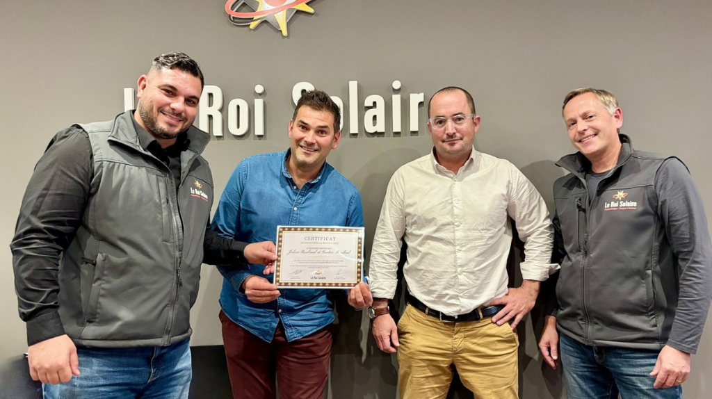 Ouverture prochaine de l’agence photovoltaïque Le Roi Solaire à Auriol (13)