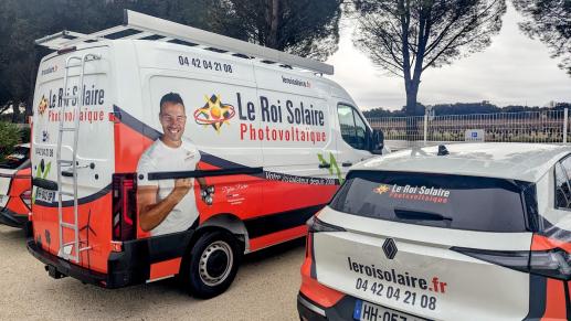 Les véhicules Le Roi Solaire circulent désormais à Auriol : l’agence prend forme