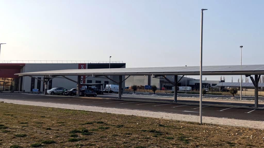 Ombrières - Graphot / Bioviva - 100 Kwc