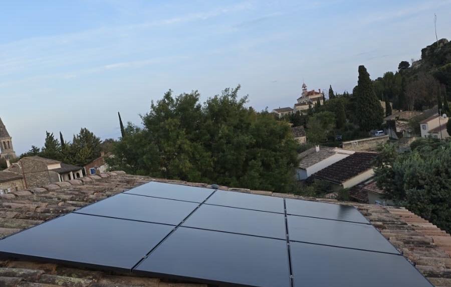 Montségur-sur-Lauzon (Drôme) - 3.8 Kwc